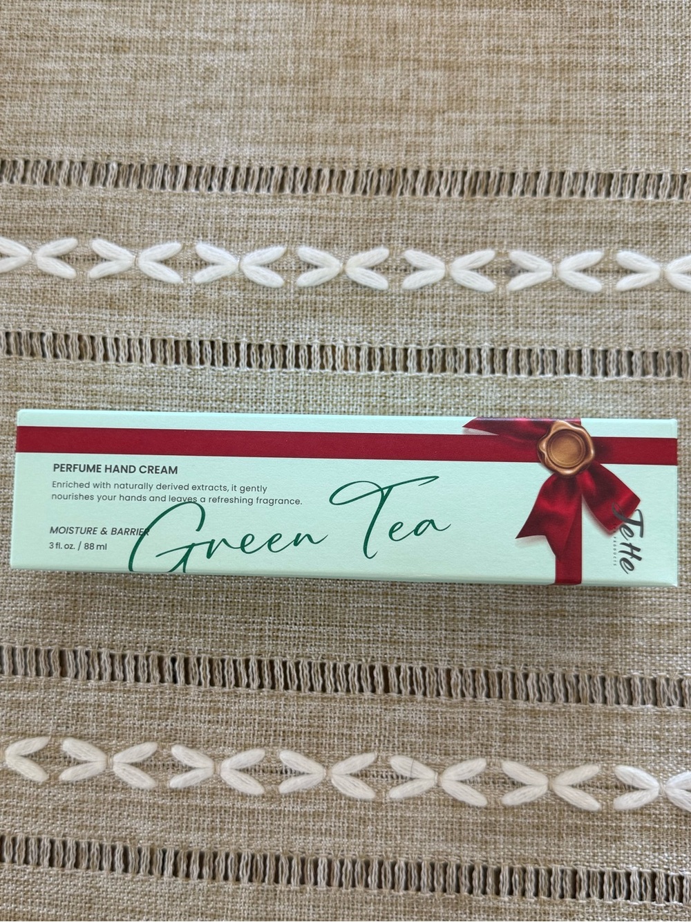 Jette Green Tea Perfume Hand Cream